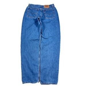 Vintage Levis 560 Jeans Women 12 Loose Fit Straight Leg Baggy 30x32 Mom Y2K